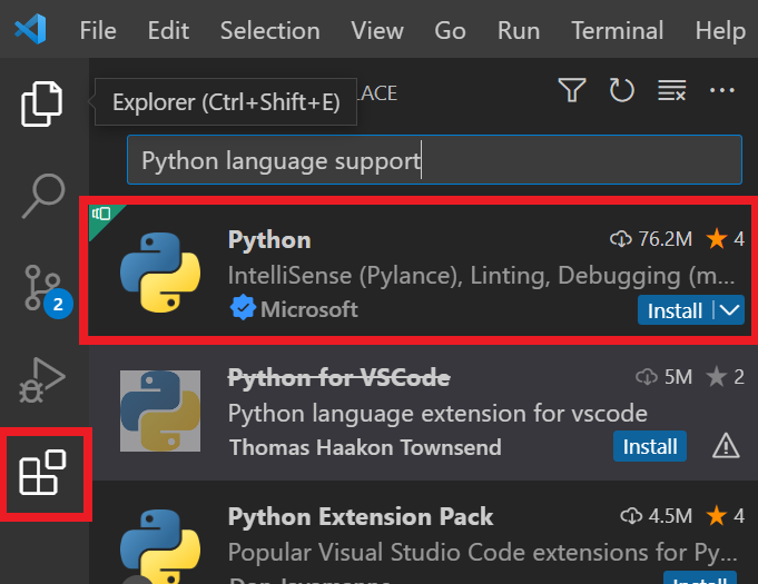 python_vscode